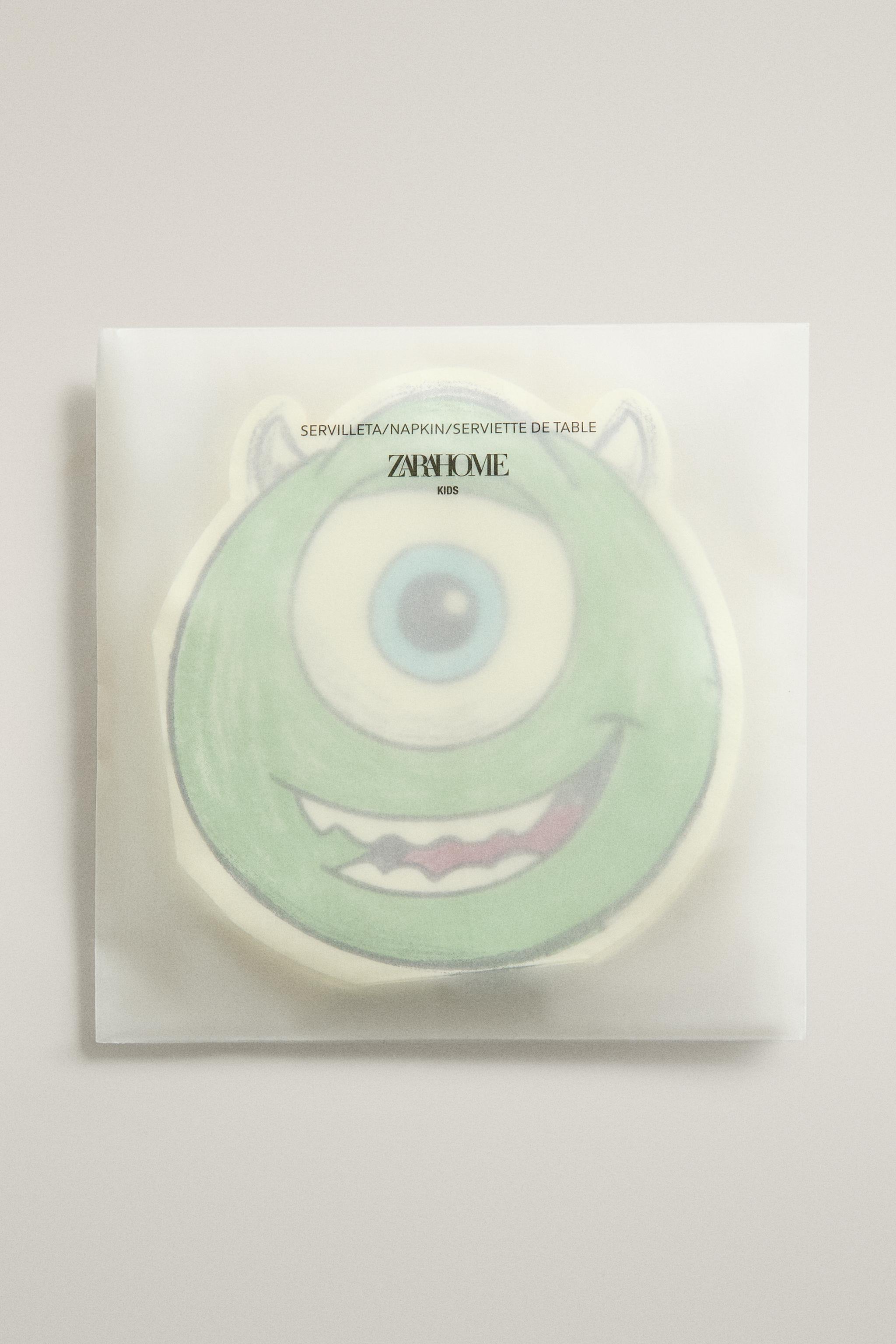 LOT DE SERVIETTES DE TABLE EN PAPIER ENFANT MONSTRES & CIE ©DISNEY/PIXAR