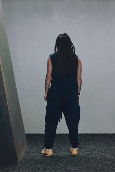 RELAXED FIT CARGO TROUSERS X SR_A - Navy blue by Zara - Image 5