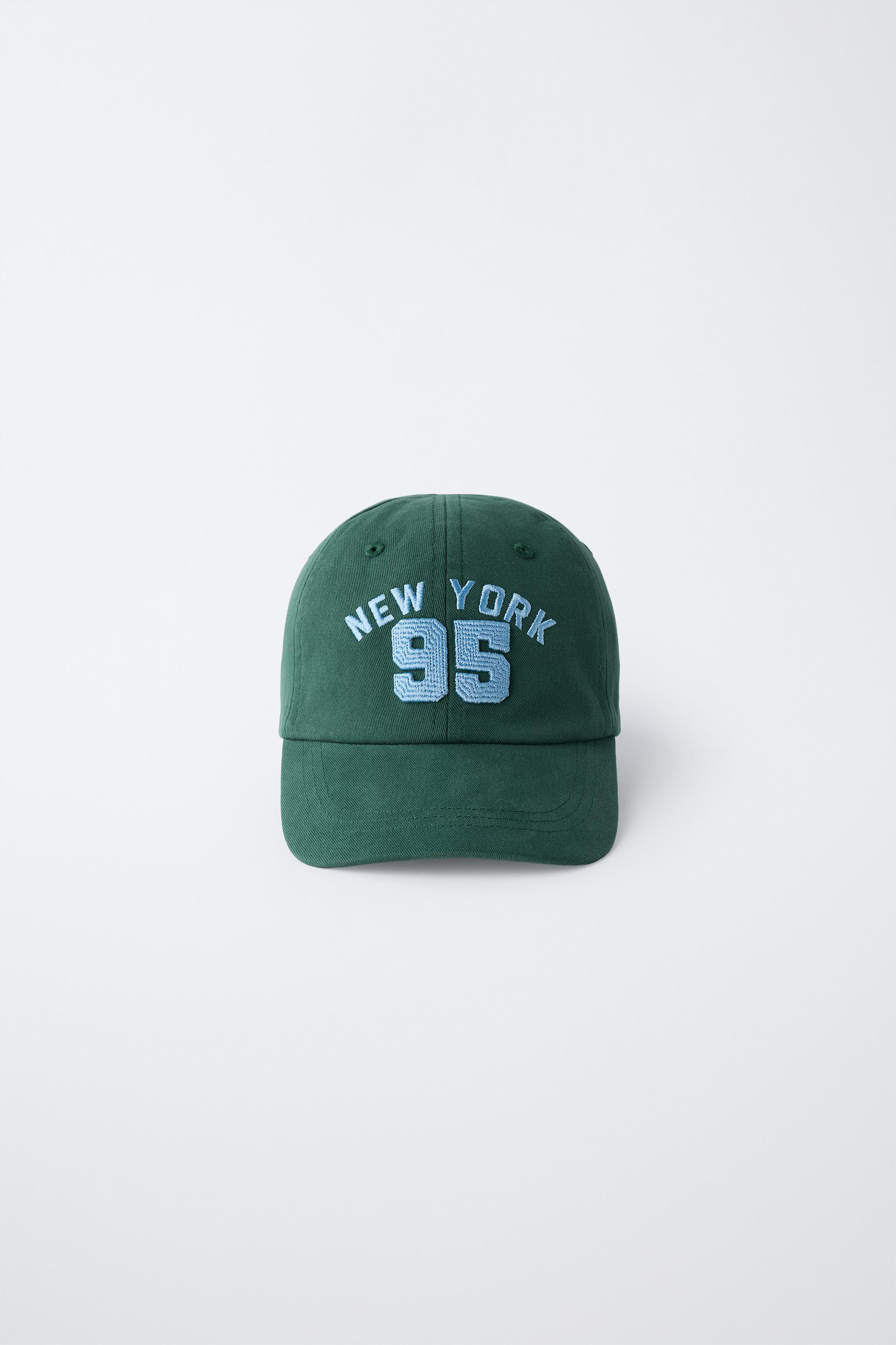VARSITY CAP - Green | ZARA Canada