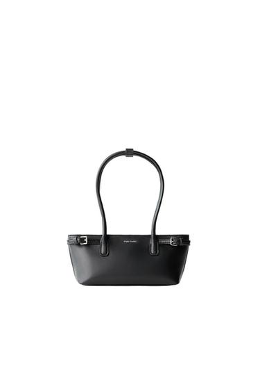 BUCKLE DETAIL SHOULDER BAG