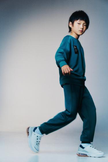 SWEAT SPORT LOGO - Bleu roi de Zara