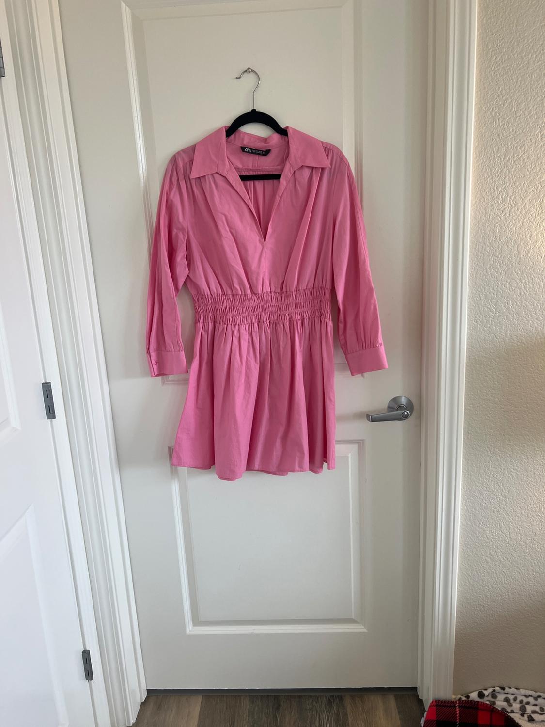 VESTIDO CORTO POPELÍN