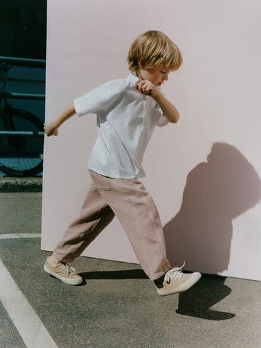 TEXTURED POLO SHIRT - Ecru by Zara