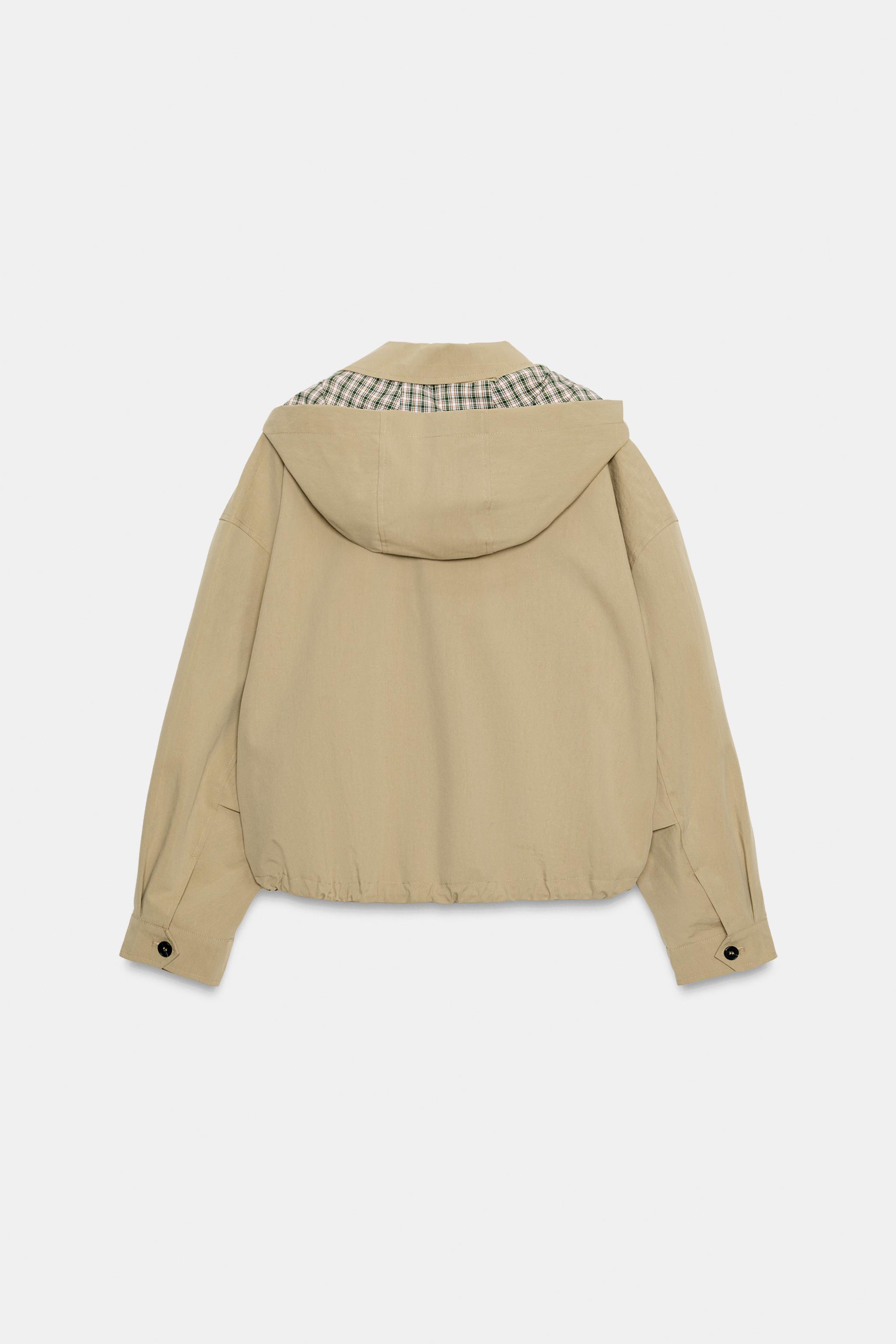 BLOUSON À CAPUCHE AMOVIBLE