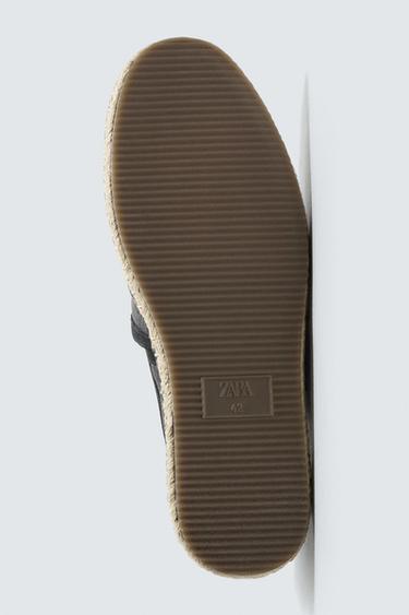 ESPADRILLE EN TISSU - Bleu de Zara - Image 6