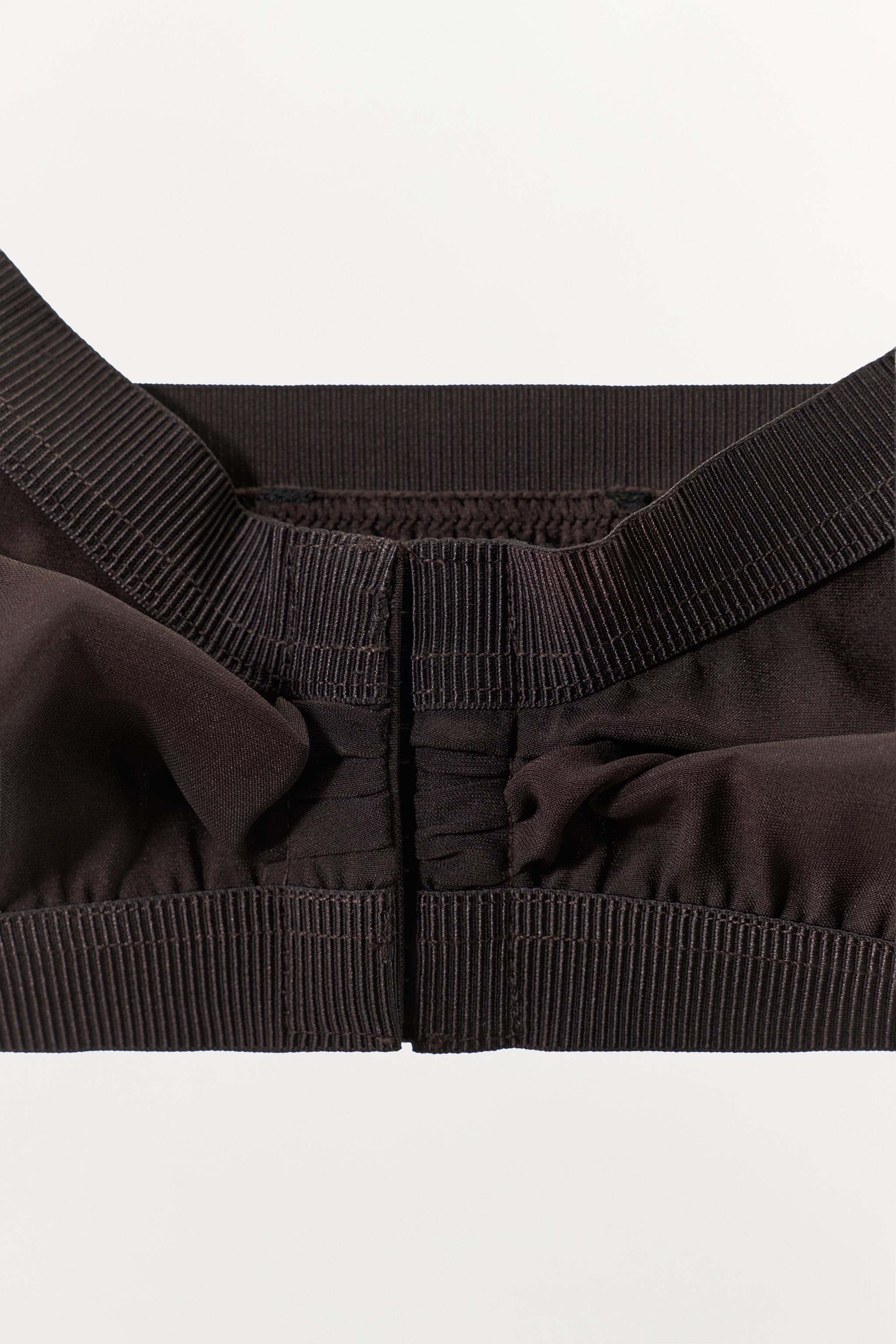 ELASTICIZED SILK BLEND BRALETTE