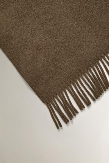 COUVERTURE LAINE - Kaki de Zara - Image 1