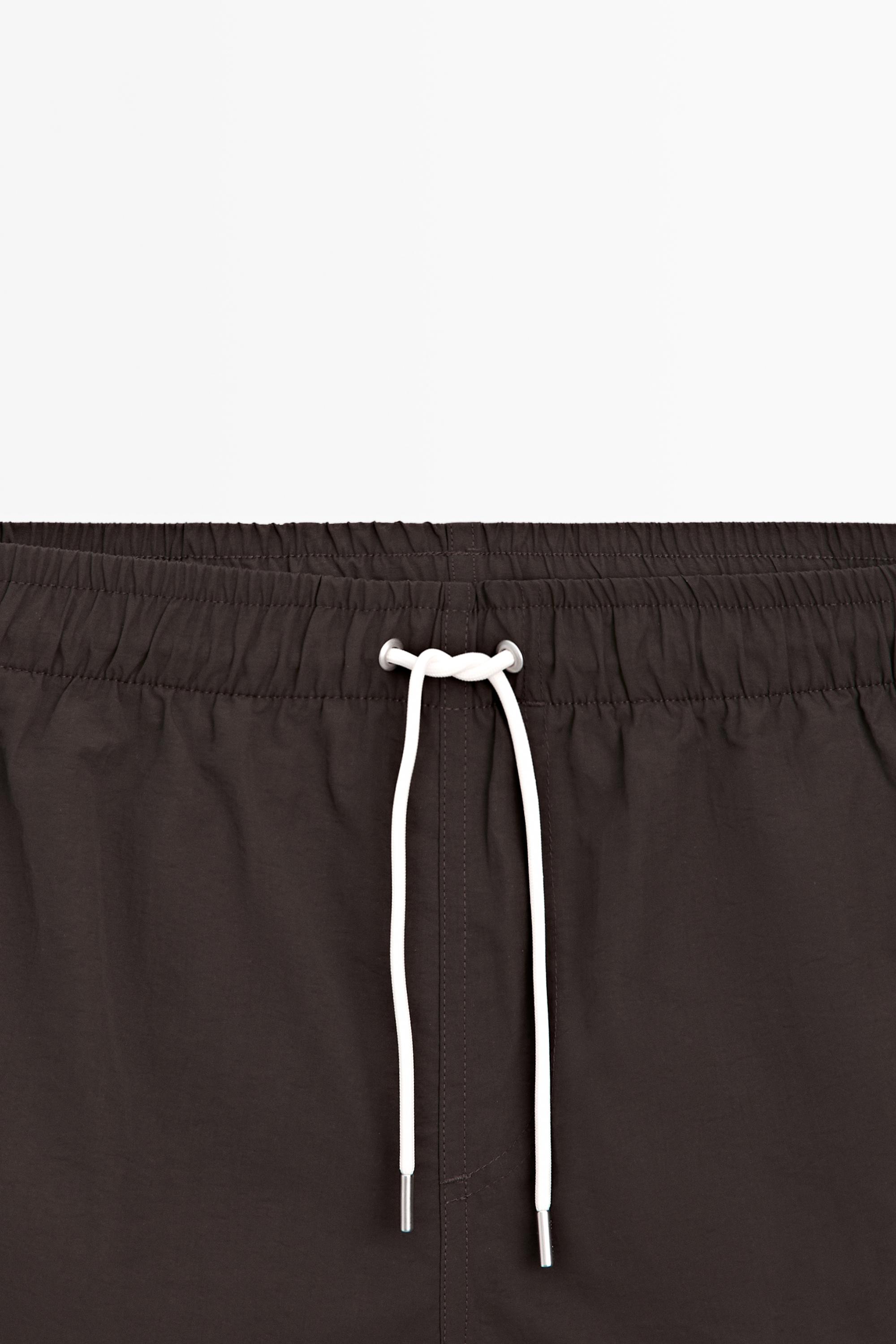 Solid Swim Trunks
