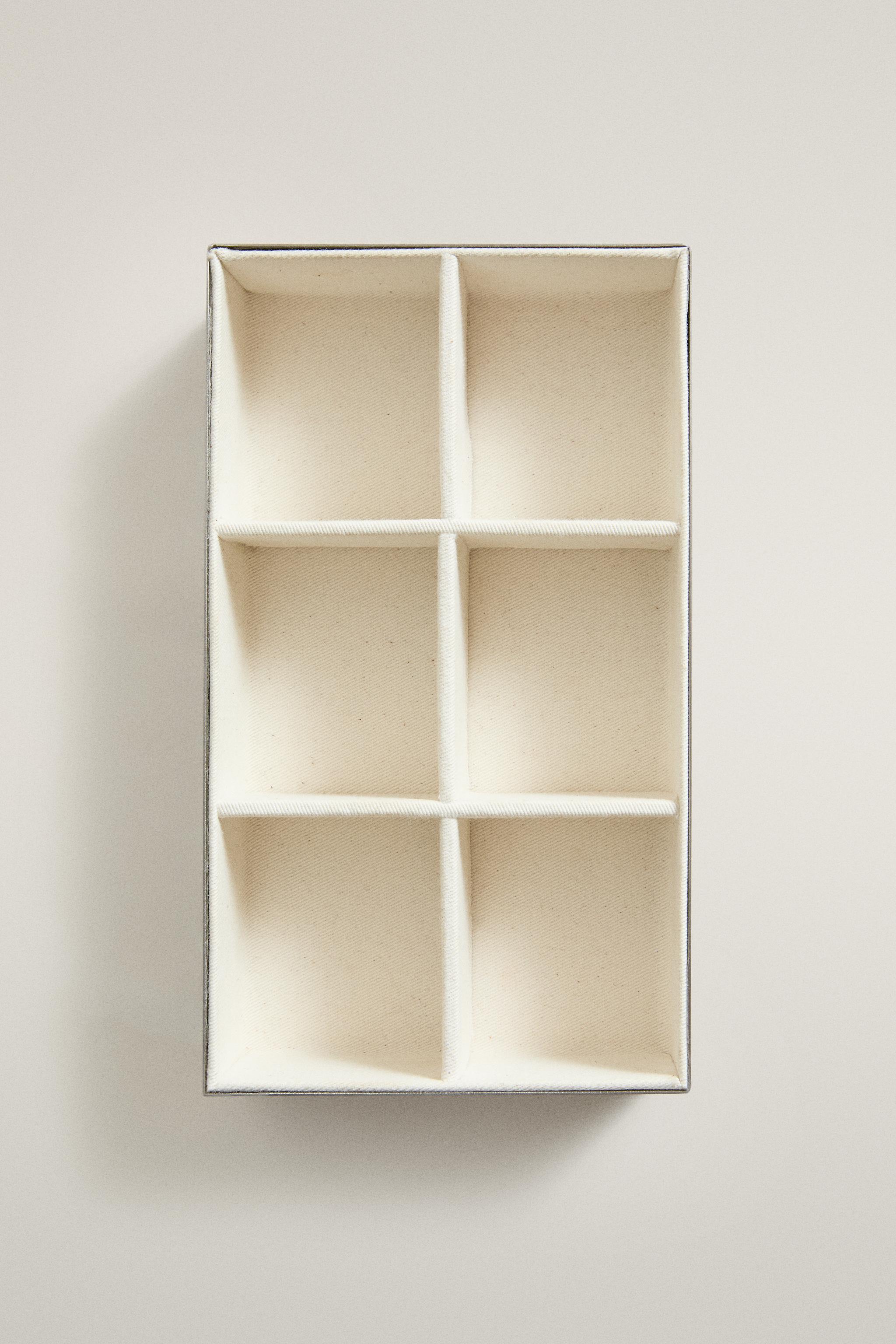 JEWELRY ORGANIZER WITH DIVIDERS - Silver | ZARA United States