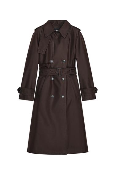 ZW COLLECTION WATER-REPELLENT TRENCH COAT
