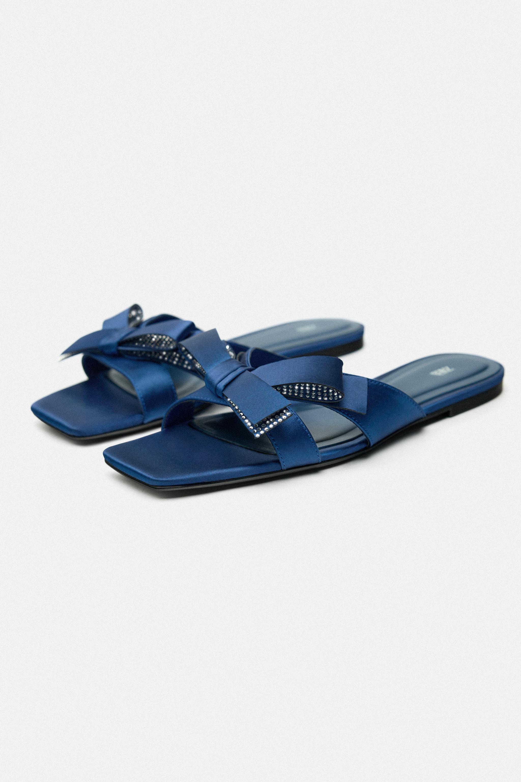 Zara blue hot sale collection sandals