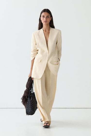 Pantalón fluido pliegues - 318 de Zara - Imagen 0