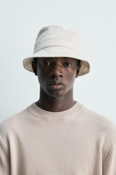 SOMBRERO BUCKET LAVADO - Crudo de Zara - Imagen 0