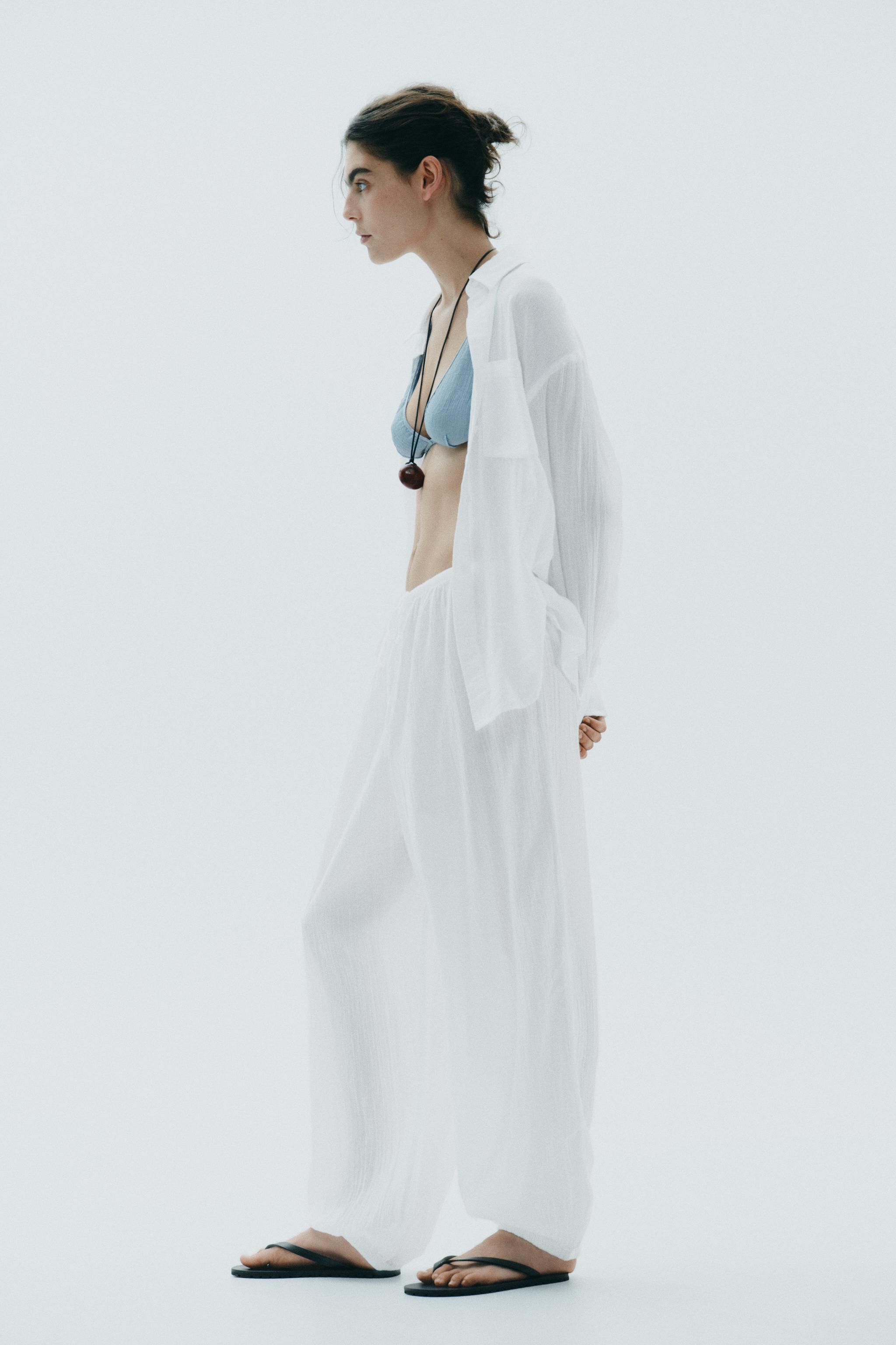PANTALON FLUIDE BOUFFANT