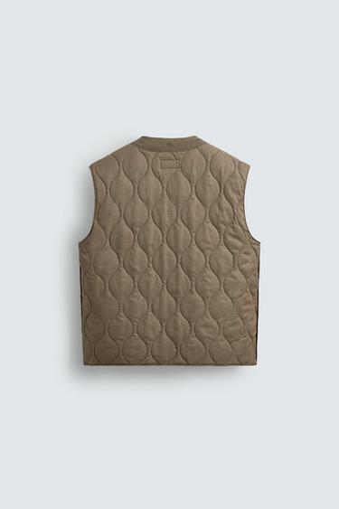 TECHNICAL PARKA WITH DETACHABLE WAISTCOAT - camel by Zara - Image 9
