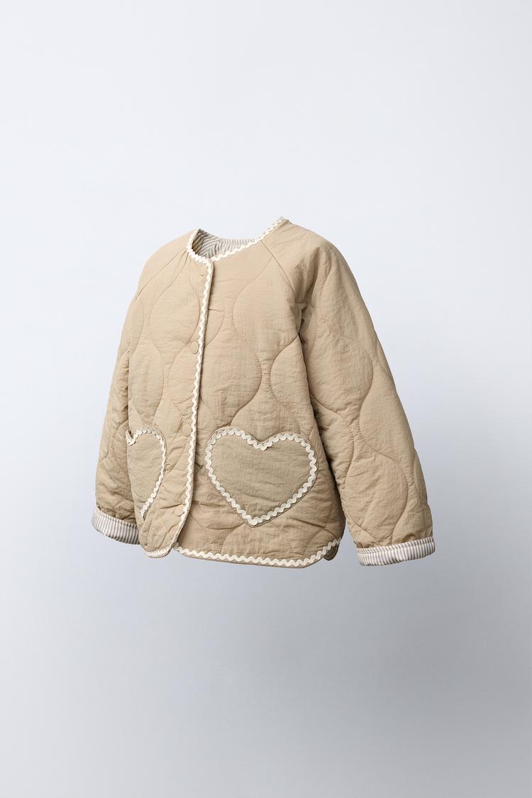Chaqueta acolchada de corazón 2