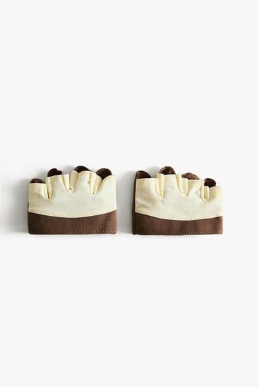 LOT GANTS GYM (LOT DE 2) - Marron de Zara