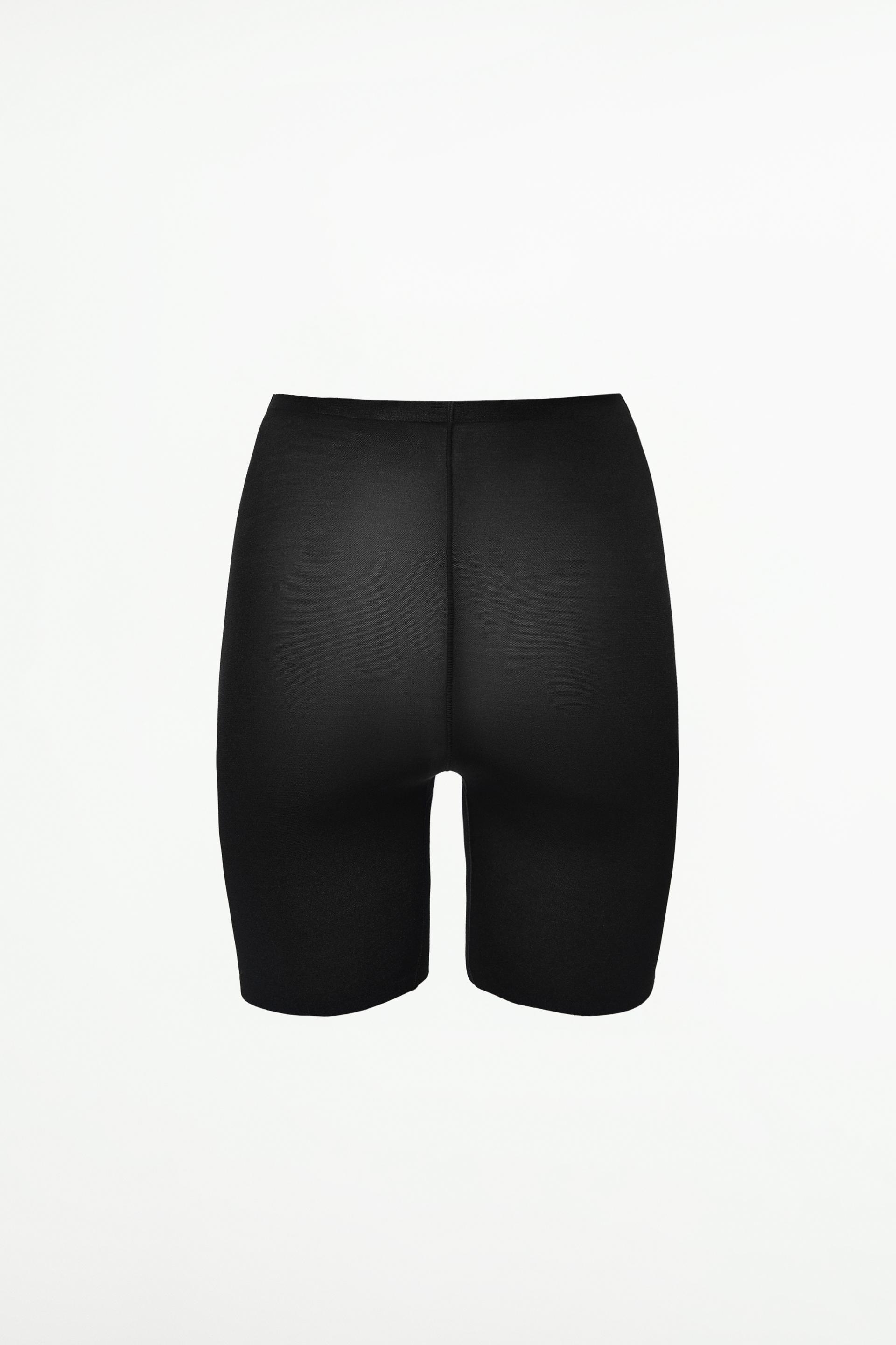 Tek gear shapewear medium womens shorts black biker shorts 6 inch
