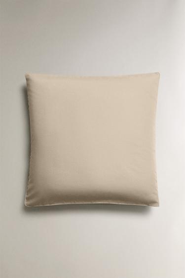 COTTON PERCALE PILLOWCASE (300 THREAD COUNT) — Beige 2