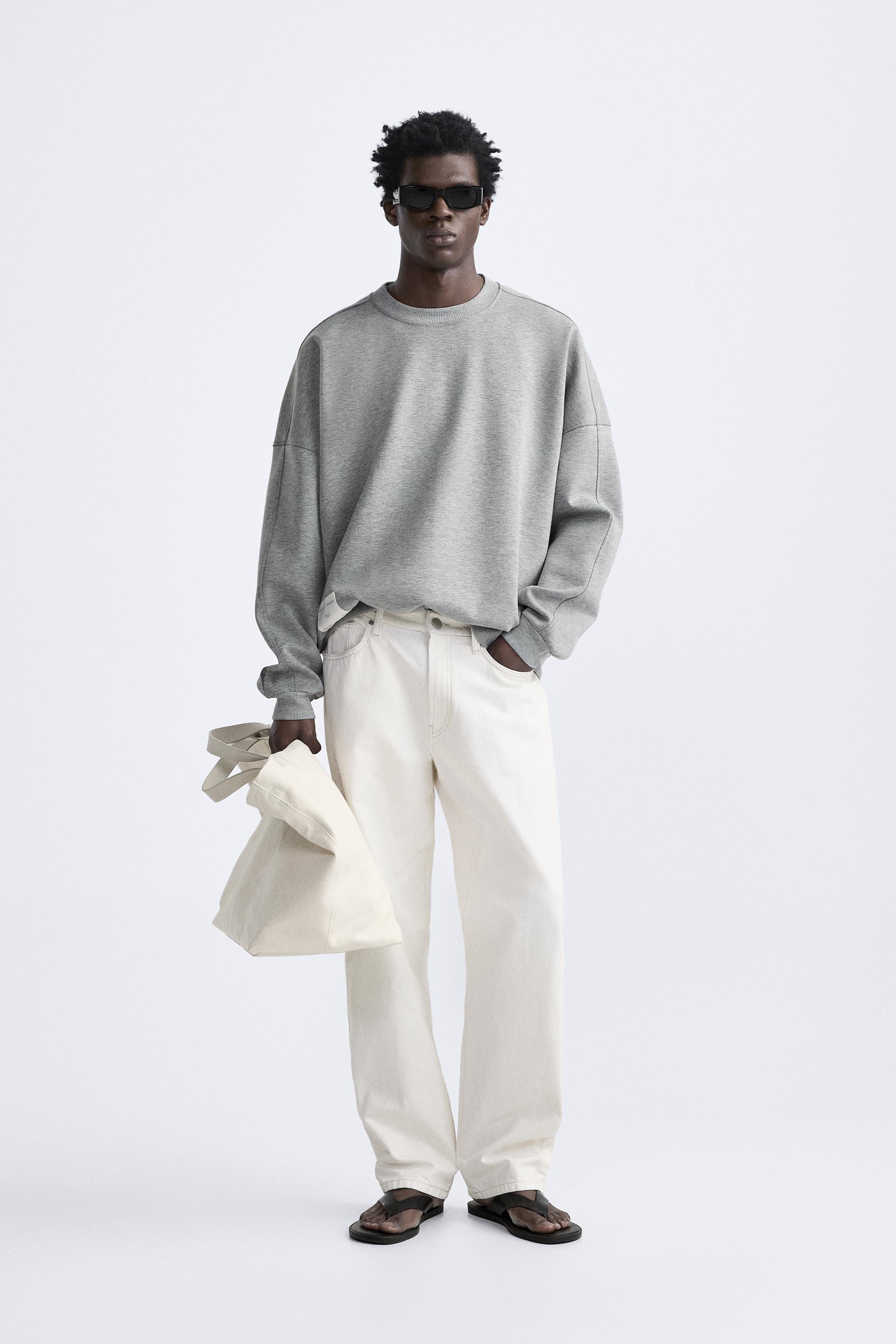 Zara oversize sweatshirt sale