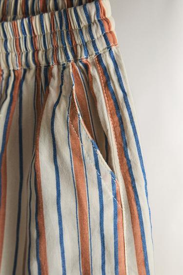 PANTALON DE PLAGE ENFANT À RAYURES - Tuile de Zara - Image 3