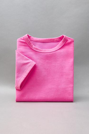 EFFEN T-SHIRT - Roze van Zara