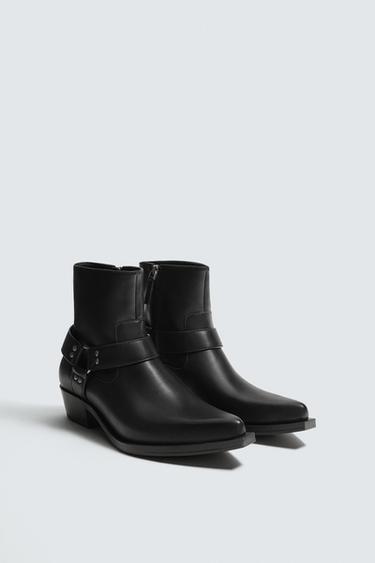 BOTA ARNÊS - Preto da Zara