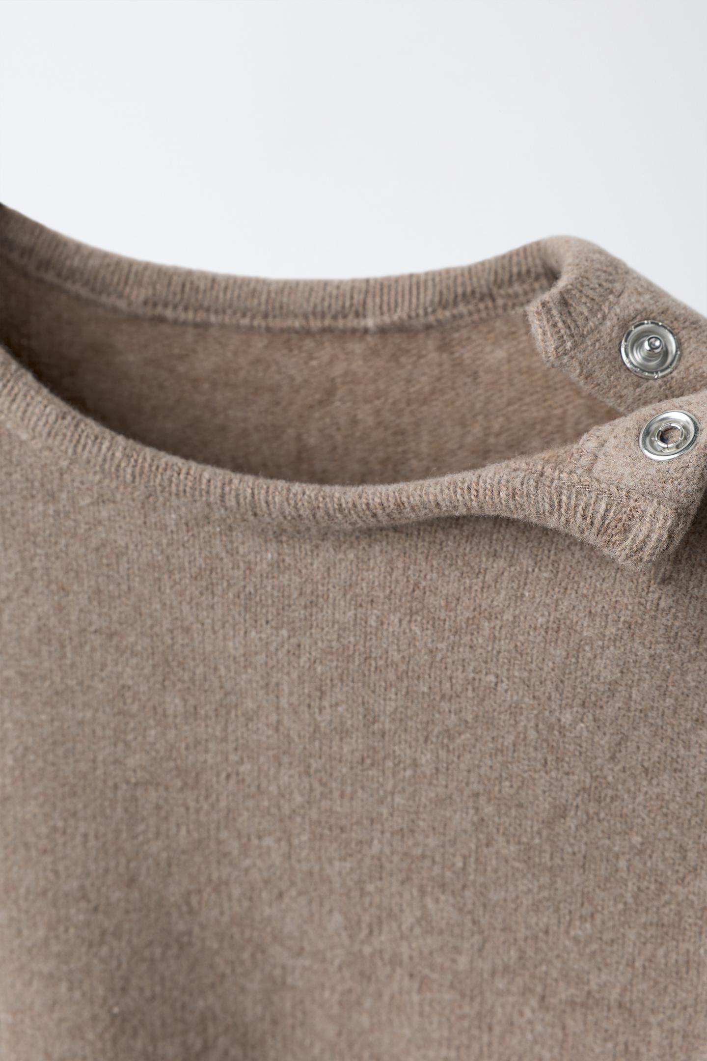 Боди для детей — Zara, цвет: Коричневый — фото 3
