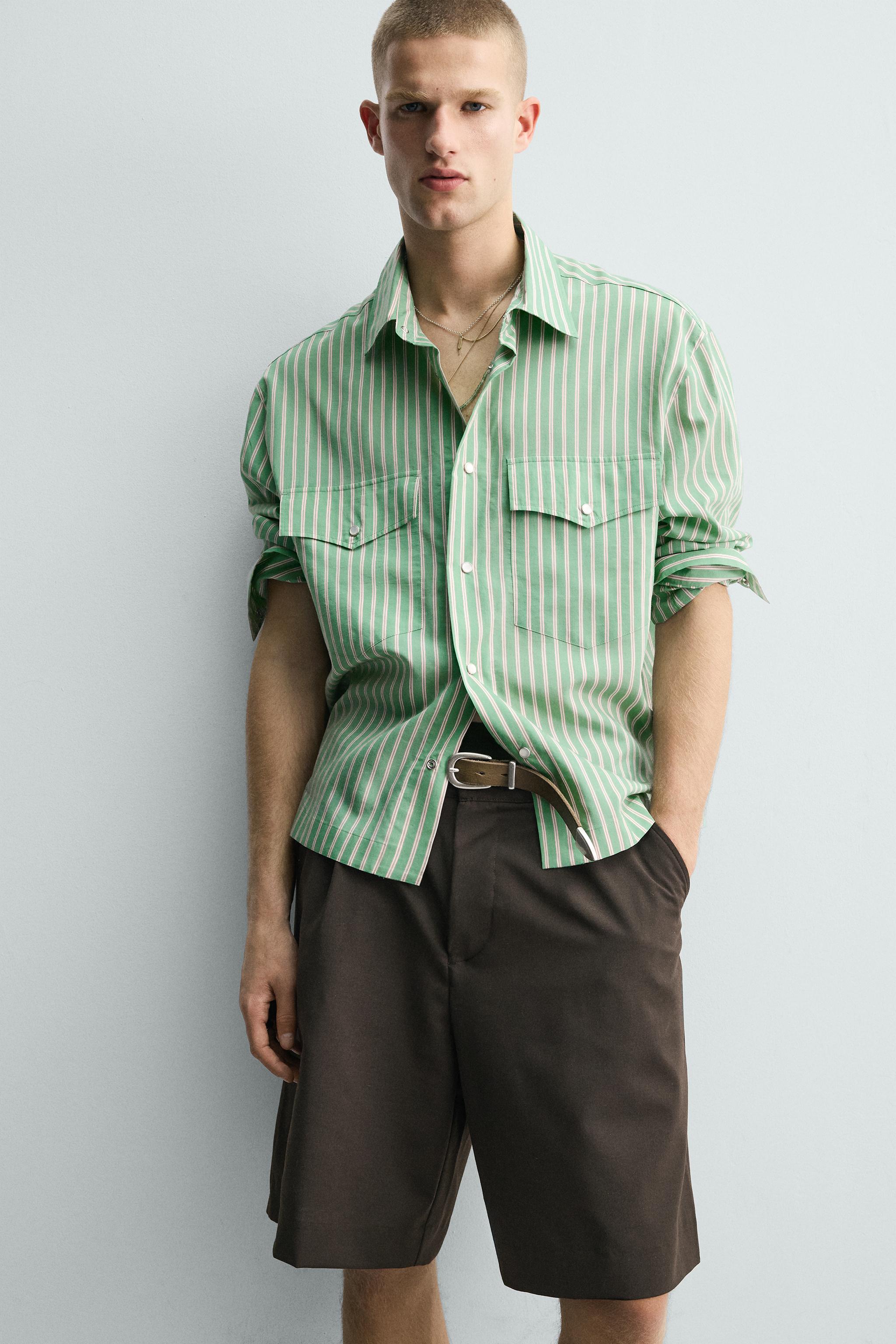 CHEMISE RELAXED FIT À RAYURES