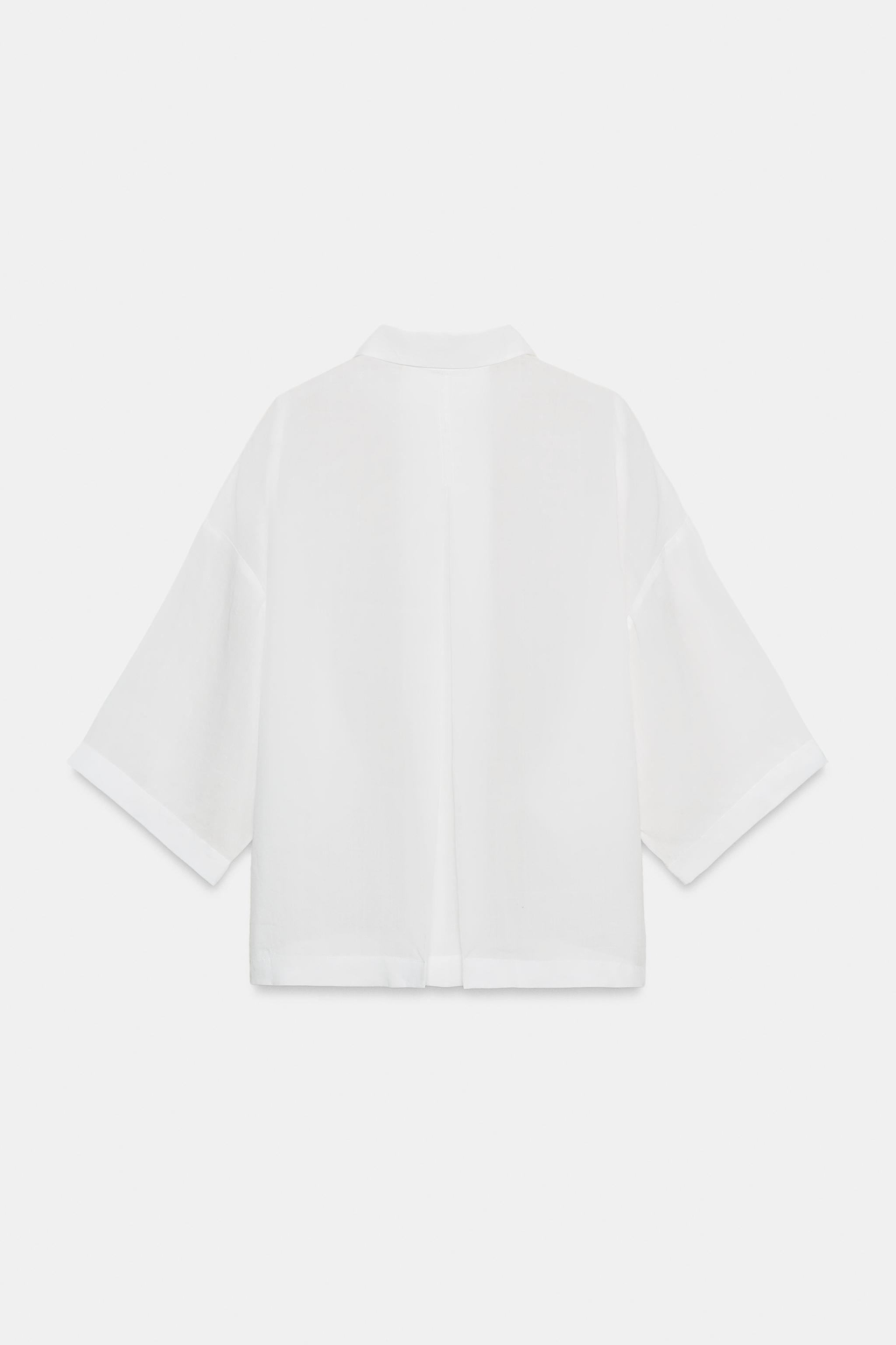 CHEMISE FLUIDE OVERSIZE ZW COLLECTION