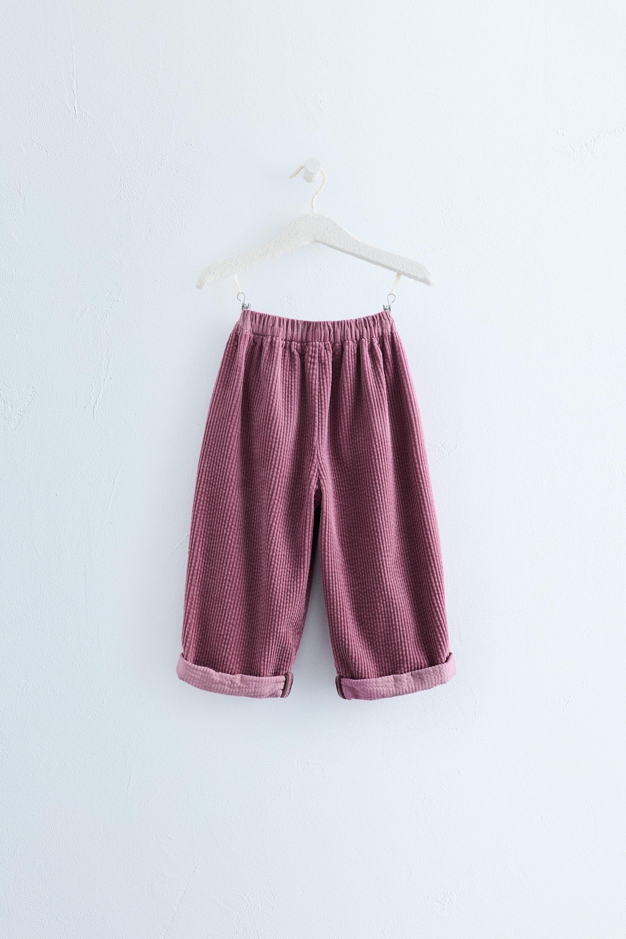 ZARA TIMELESS - CORDUROY BALLOON PANTS