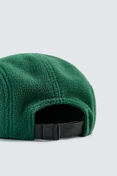 CONTRAST EMBROIDERY CAP - Green by Zara - Image 3