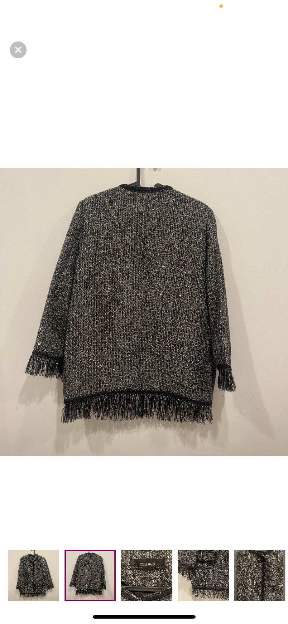 TWEED JACKET WITH METALLIC THREAD - Image 2
