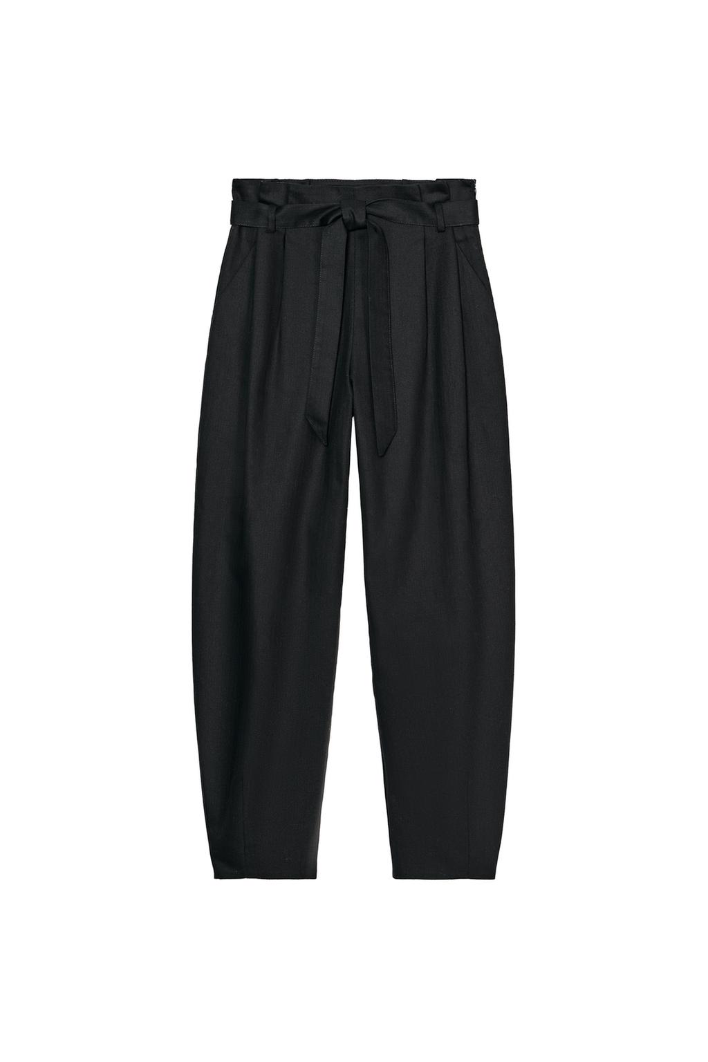 BELTED PAPERBAG PANTS - image 3