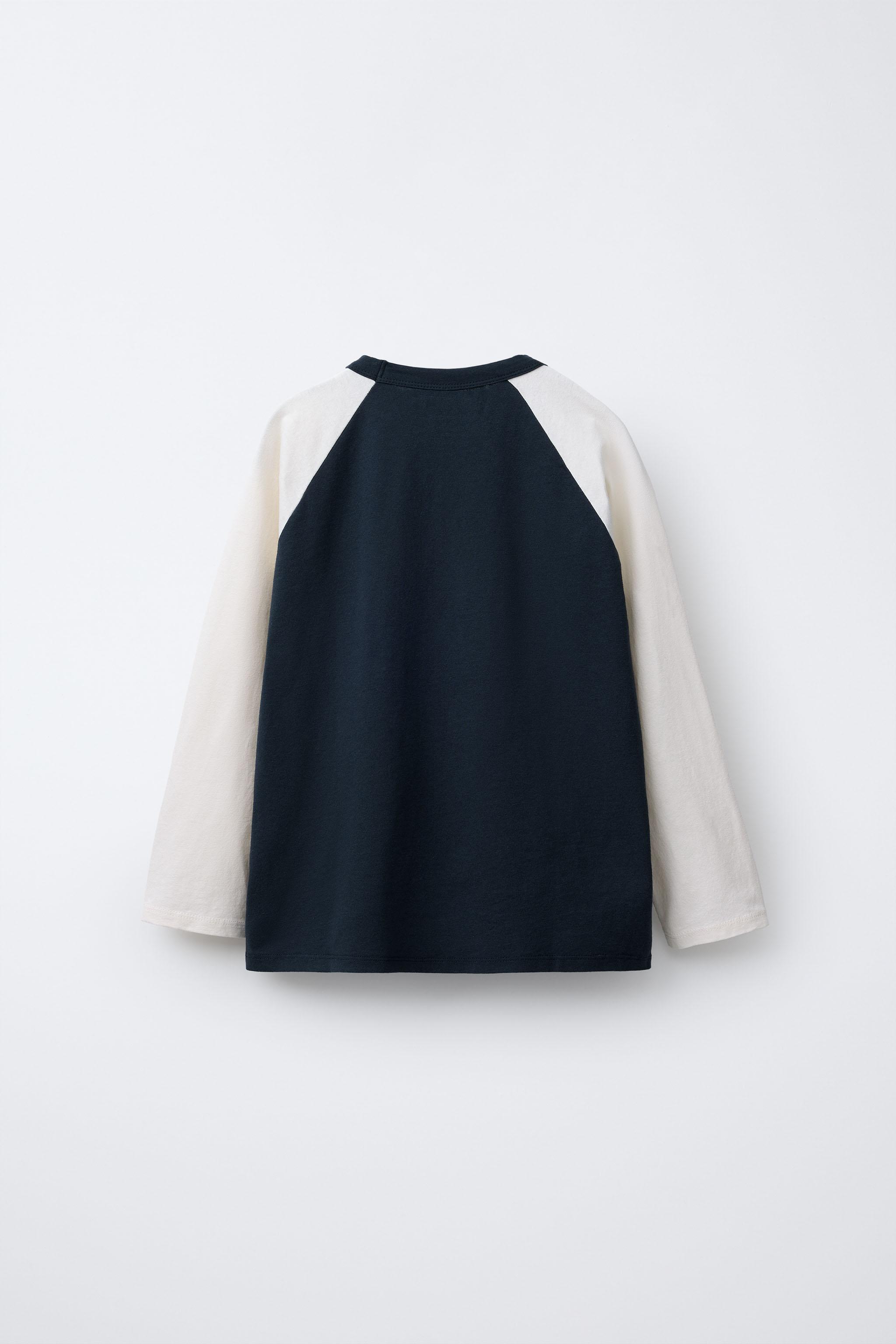 みっちゃん　LONGSLEEVE T-SHIRT ネイビー Long Sleeve Boys' T-shirts | ZARA United States