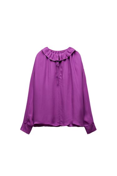 ΠΟΥΚΑΜΙΣΟ OVERSIZED ΜΕ ΒΟΛΑΝ ZW COLLECTION
