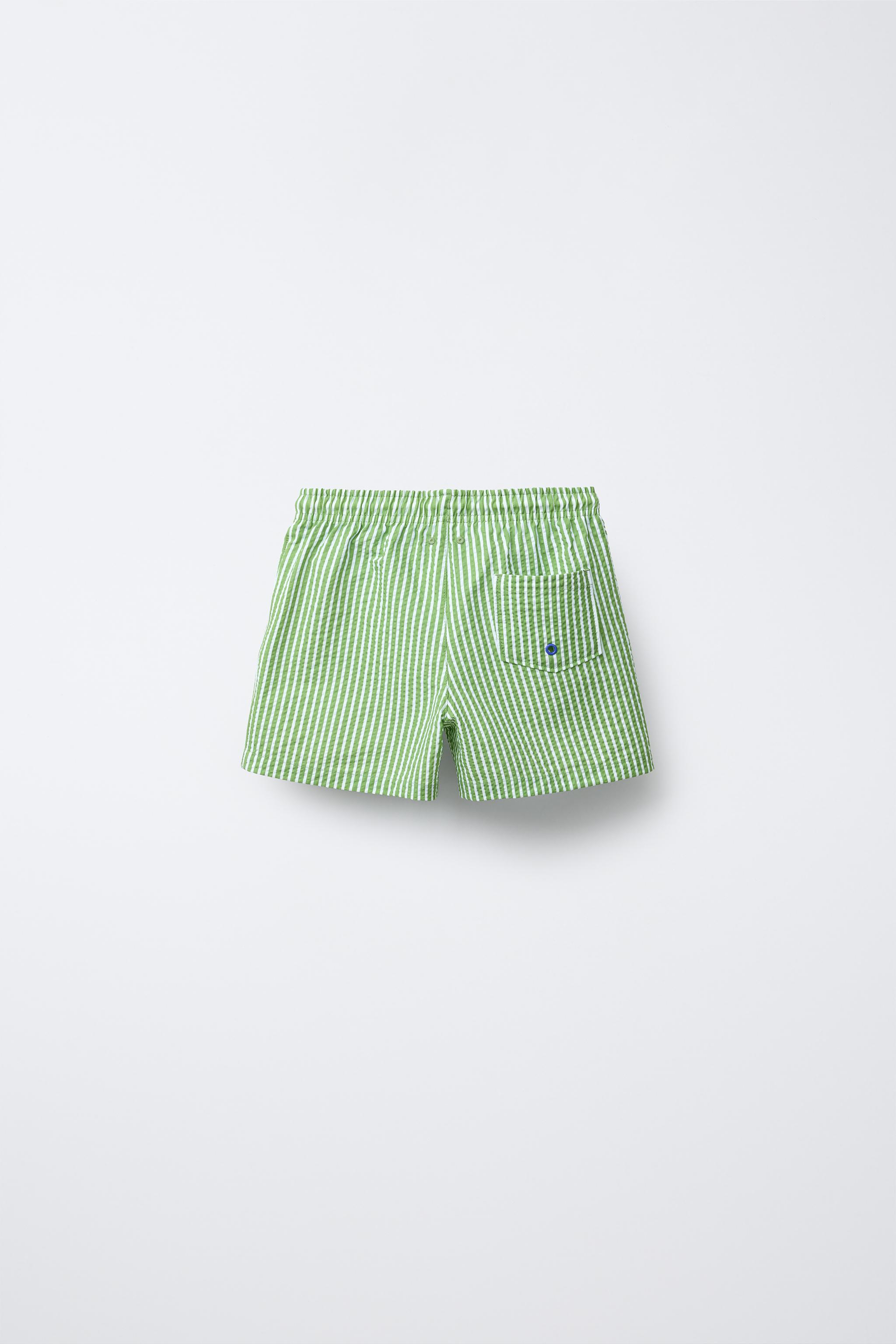 新品 ZARA ザラ 幾何学模様 トップス バックオープン ラッシュ