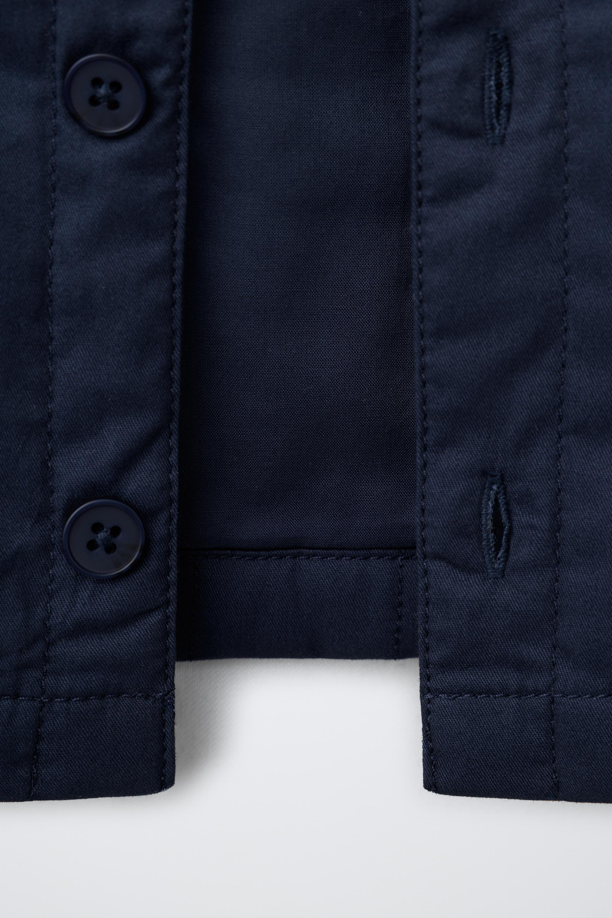 Детские куртки Zara QUILTED LABEL JACKET — фото 5