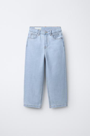 LOOSE FIT JEANS - Light blue by Zara