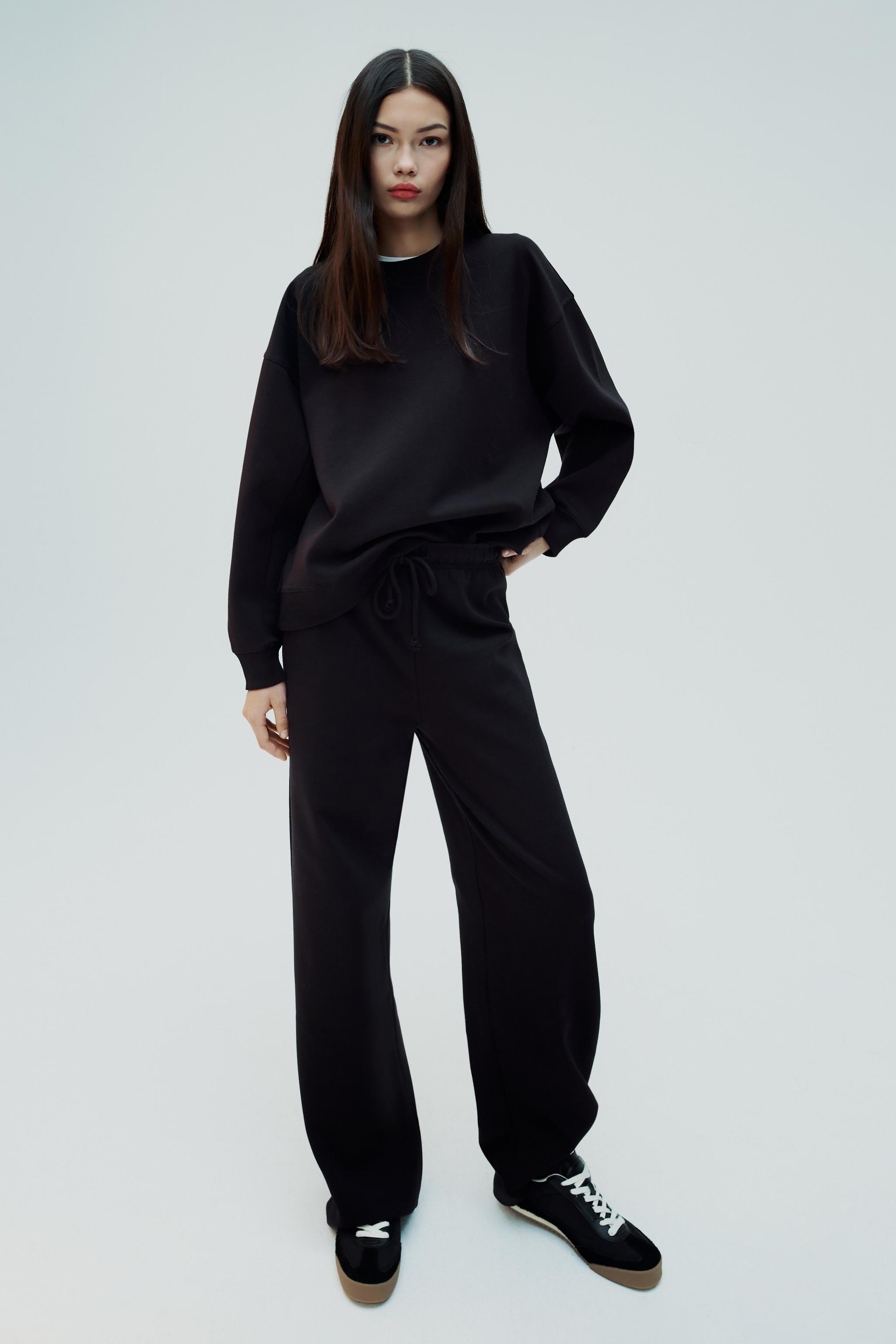 Zara best sale black sweatpants