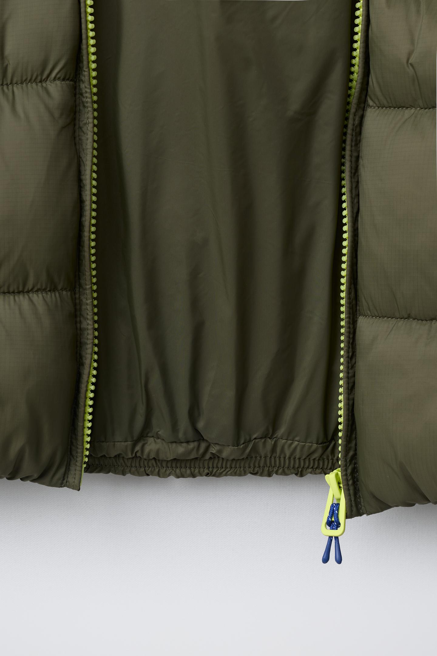 Детский жилет Zara Water-Repellent Nylon, цвет: Хаки — фото 8
