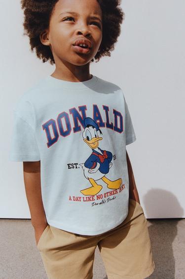 T-SHIRT IMPRIMÉ MICKEY MOUSE © DISNEY - Bleu ciel de Zara