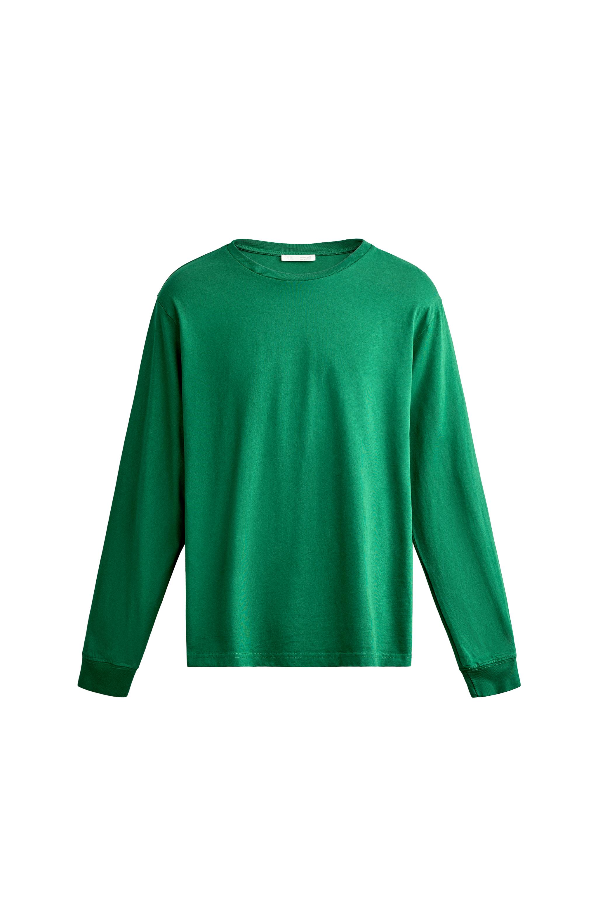 CAMISETA RELAXED FIT MANGA LARGA