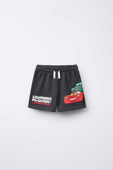CARS RAYO MCQUEEN © DISNEY STRAIGHT BERMUDA SHORTS - Anthracite grey by Zara - Image 0