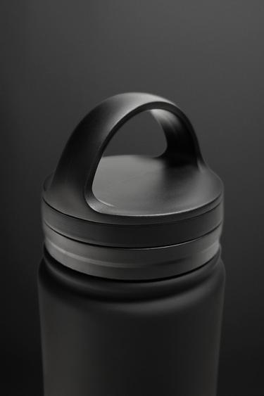 RUBBERISED BOTTLE - Black by Zara - Image 2