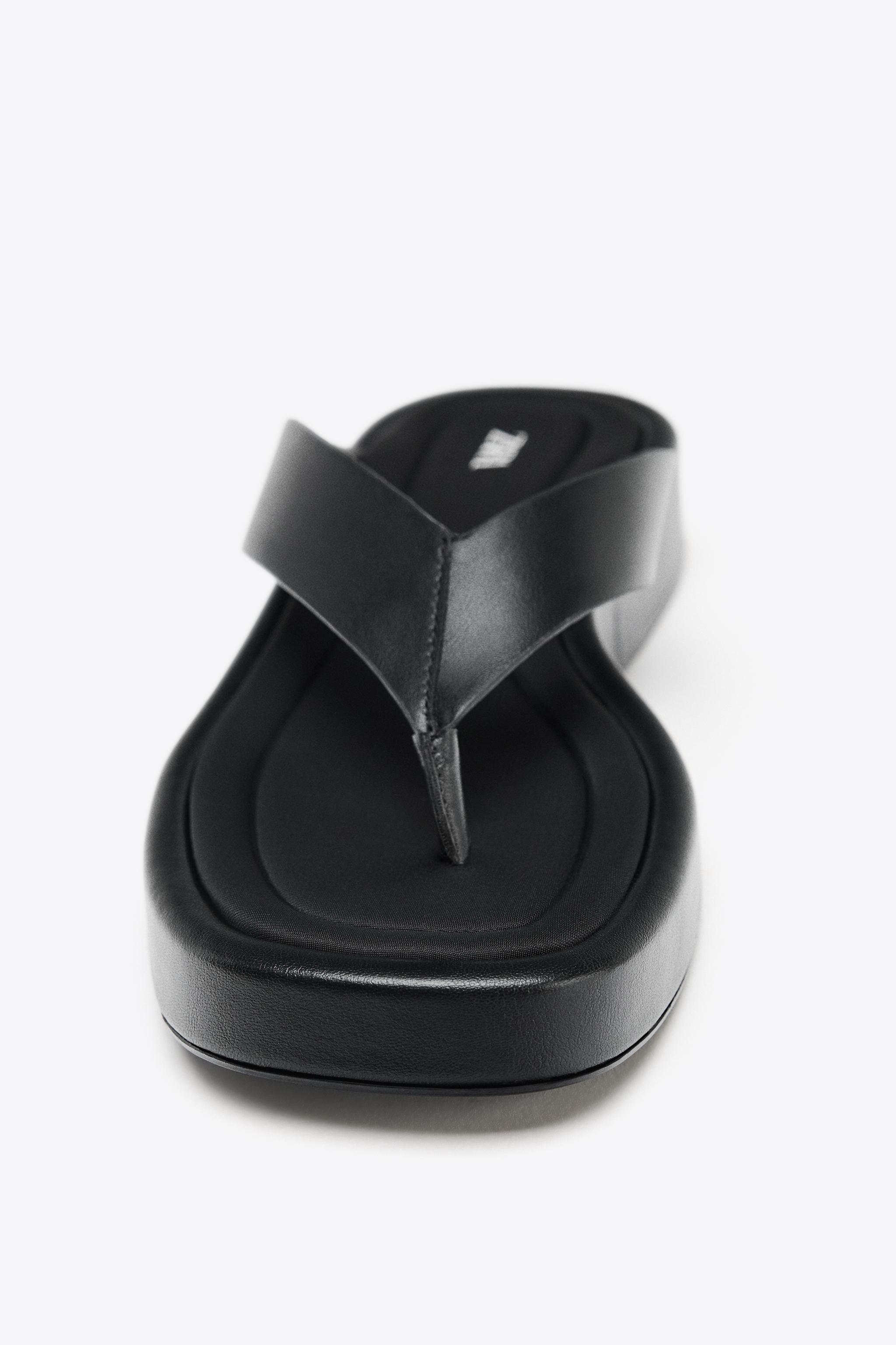 【ZARA】トングサンダル ブラック | 5503/510/800 トングサンダル - ブラック | ZARA Japan / 日本