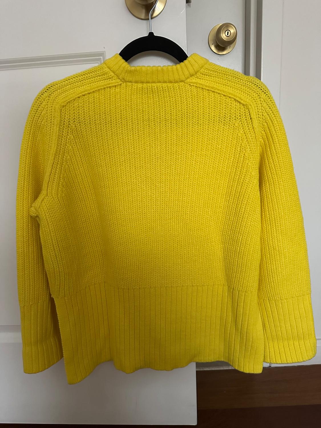 BASIC SIDE VENT KNIT SWEATER - Image 3