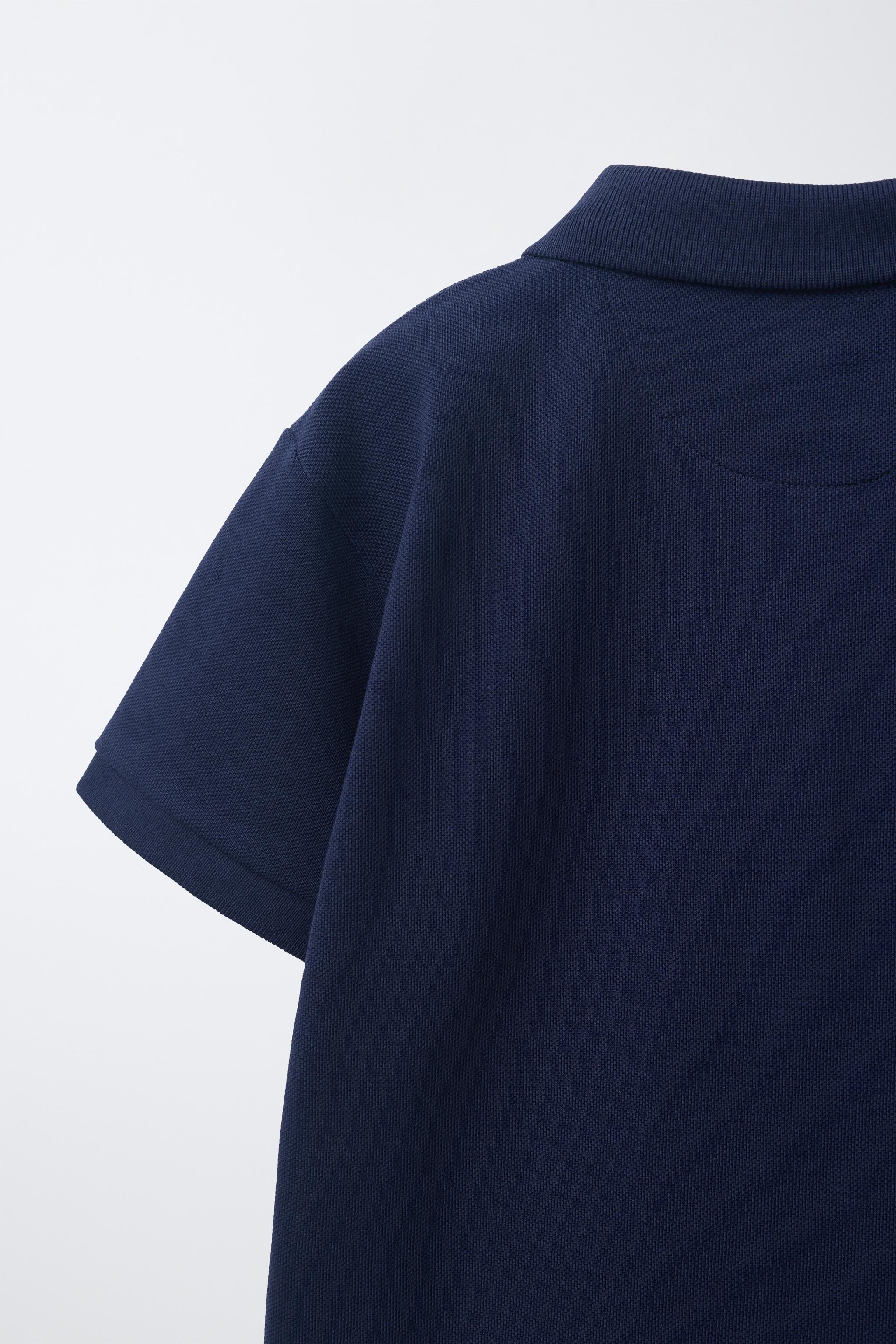 Детские топы Zara BASIC PIQUÉ POLO — фото 4