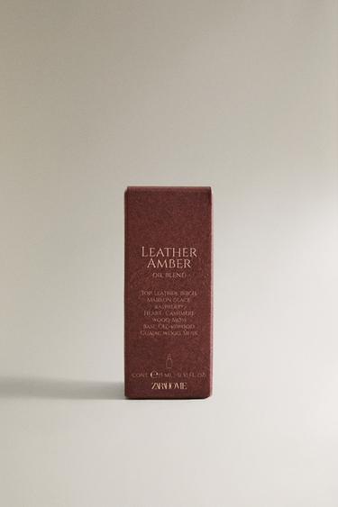 (15 ML) LEATHER AMBER ESSENTIAL OIL - Black by Zara - Image 4