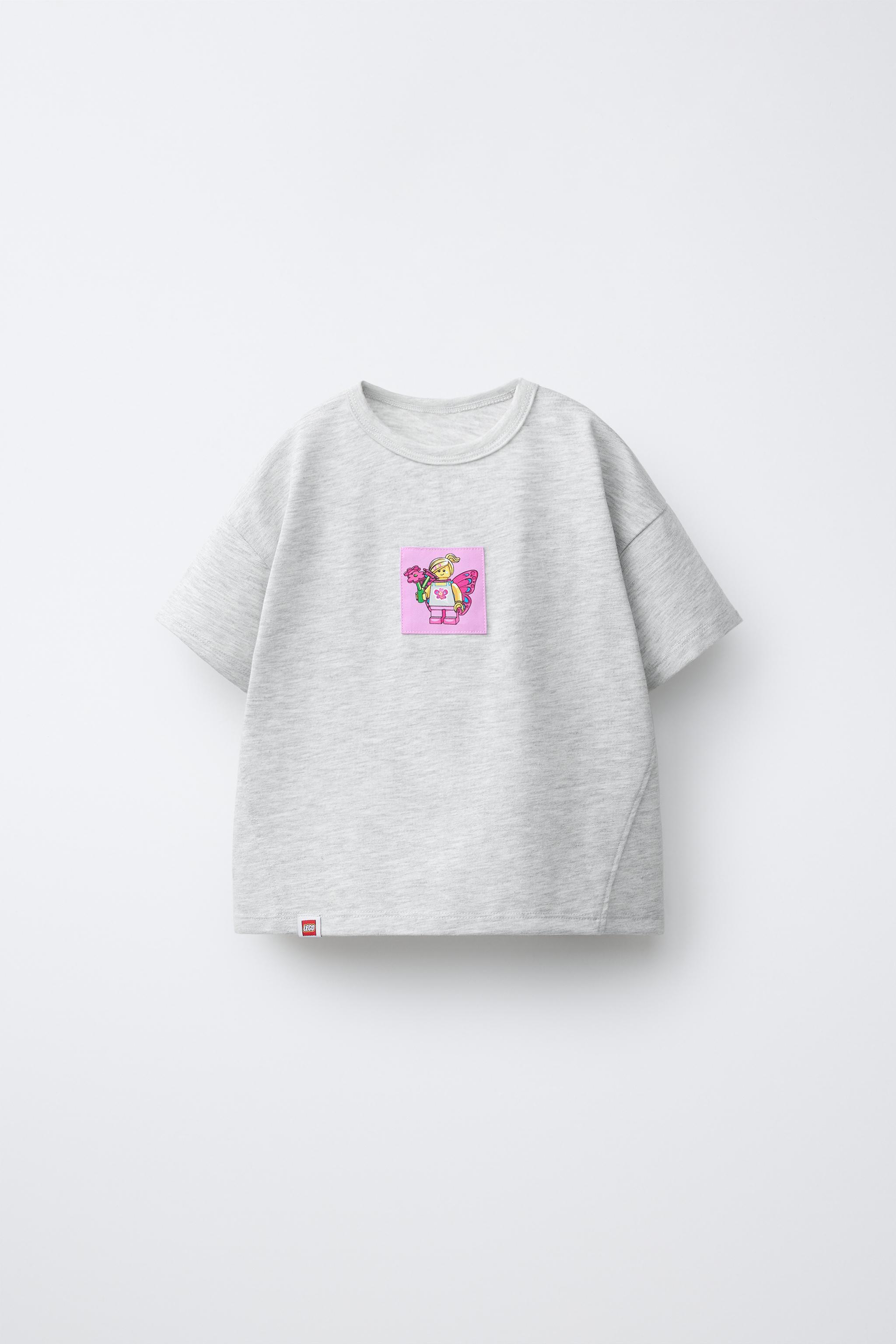 LEGO® PRINTED T-SHIRT - Gray marl | ZARA United States